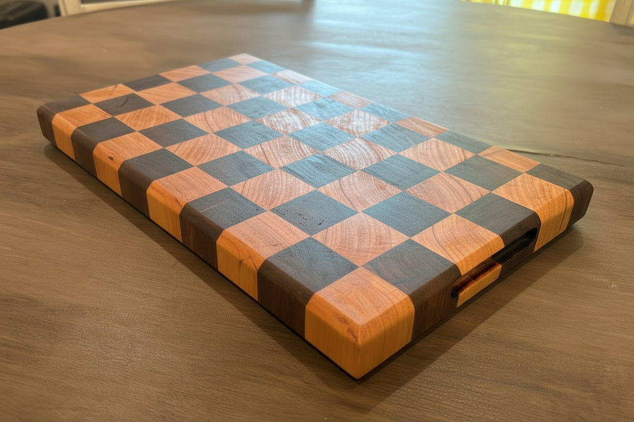 Mini-Checkered Endgrain Cutting Board