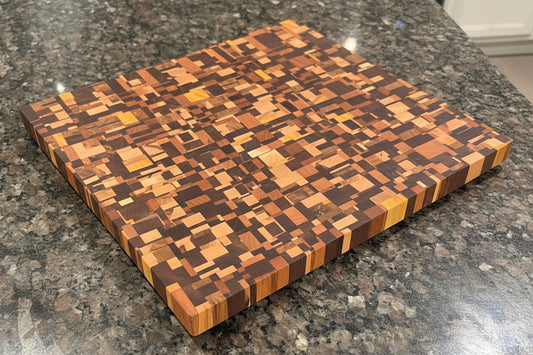 Chaos Endgrain Cutting Board