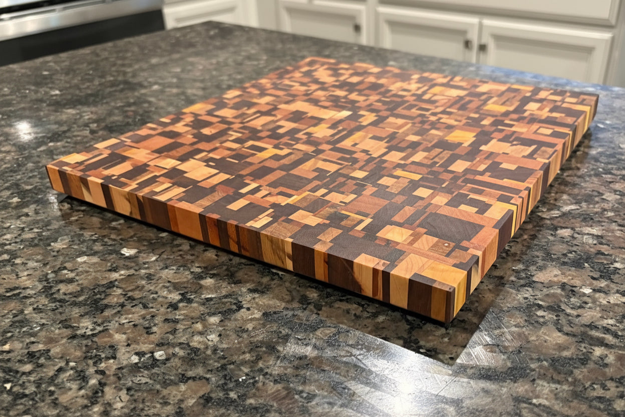 Chaos Endgrain Cutting Board