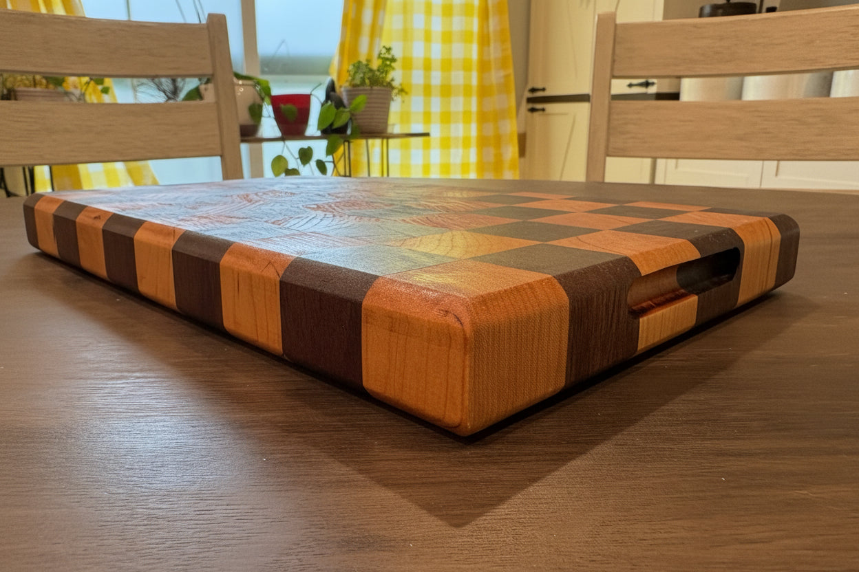 Mini-Checkered Endgrain Cutting Board