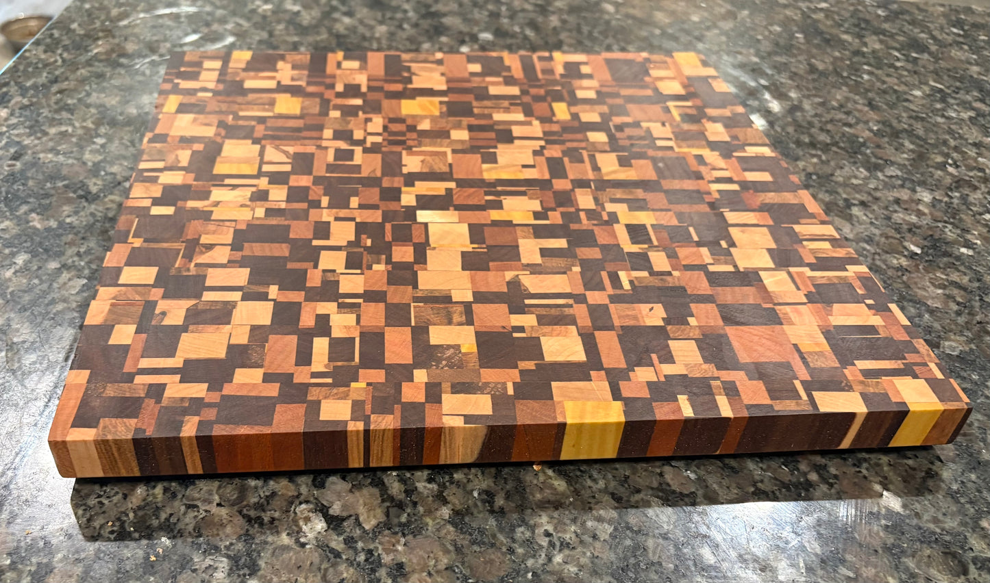 Chaos Endgrain Cutting Board