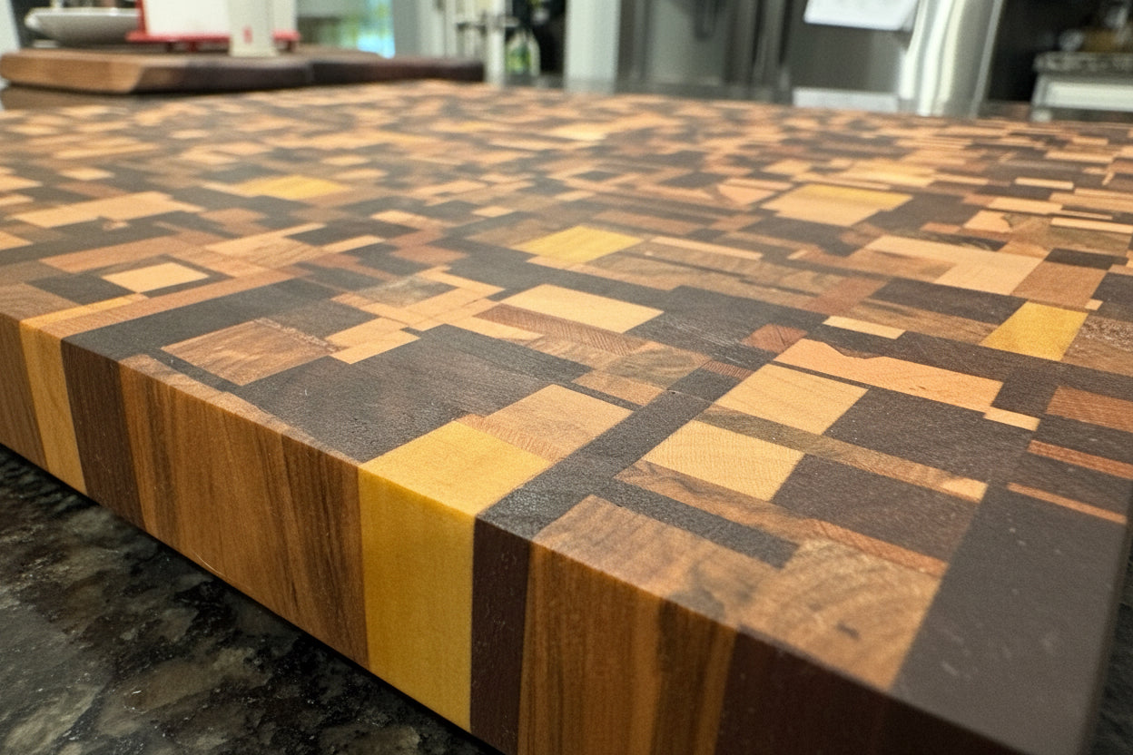 Chaos Endgrain Cutting Board