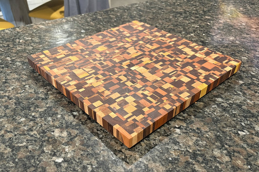 Chaos Endgrain Cutting Board