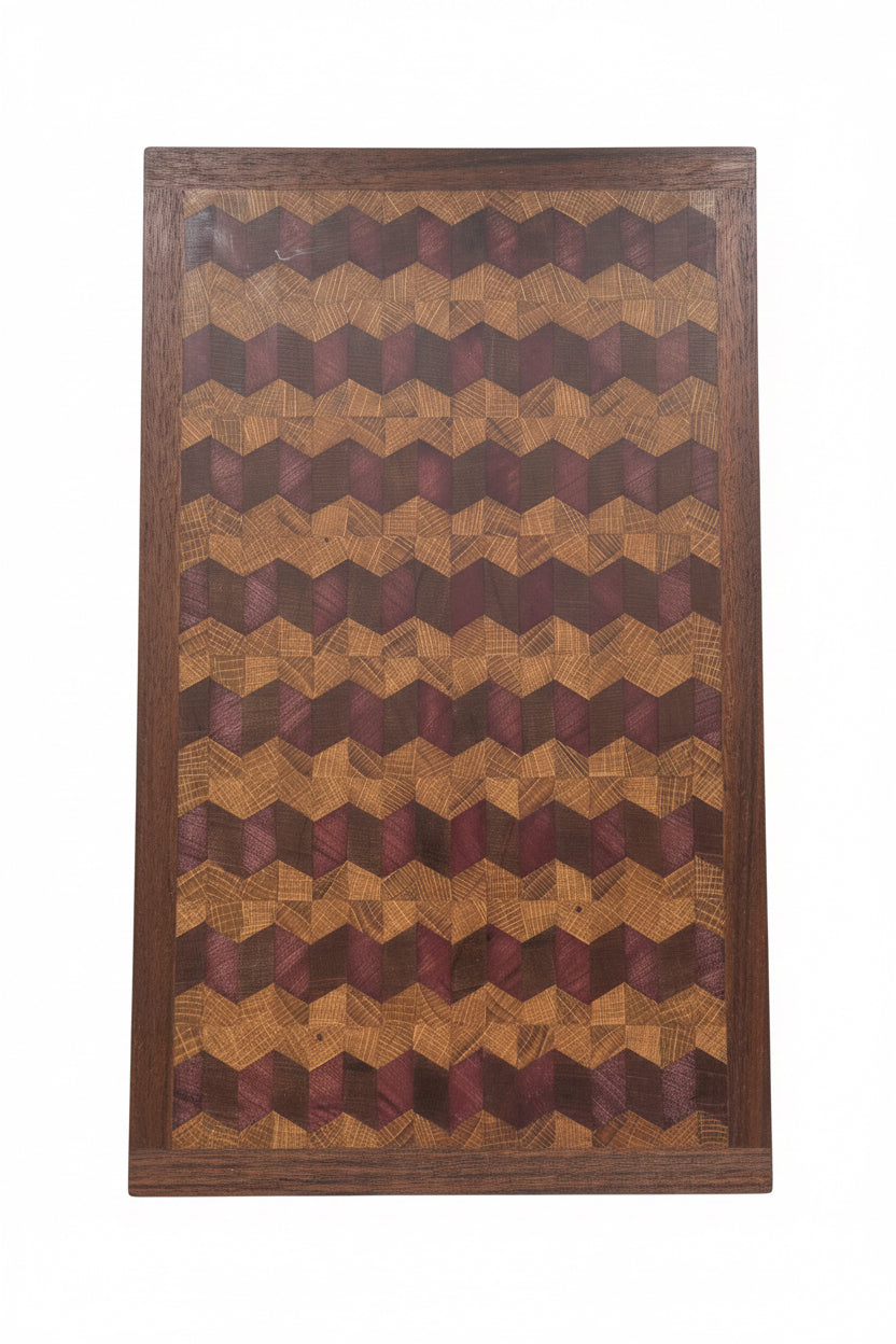 Exotic Chevron Endgrain Cutting Board