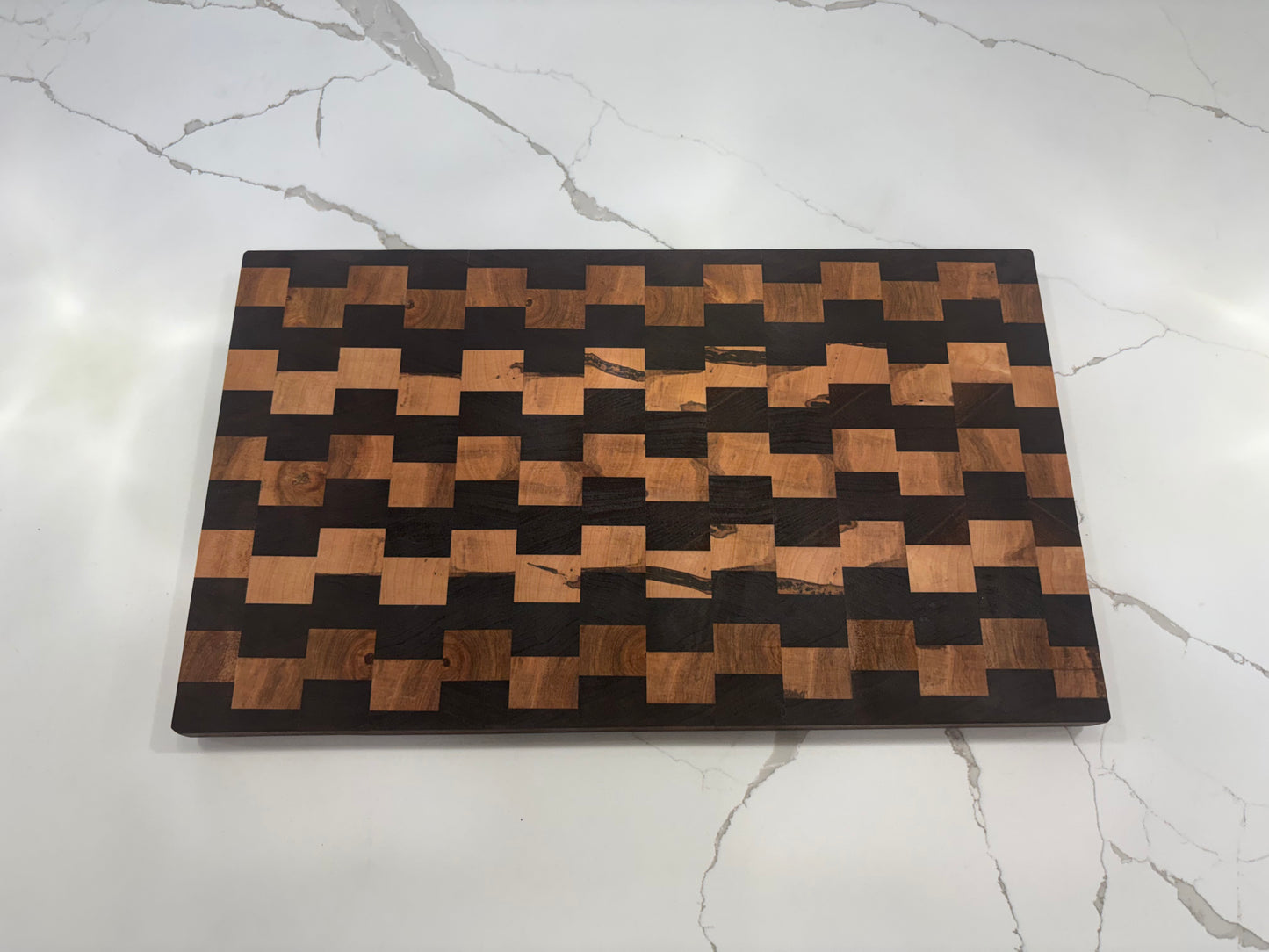 Offset Checkered Endgrain Board